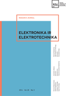 Okładka czasopisma Elektronika ir Elektrotechnika