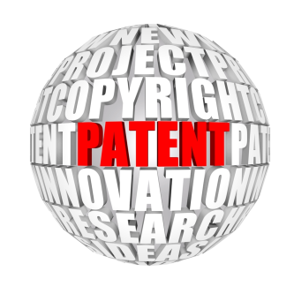 Patent - logo okrągła kula